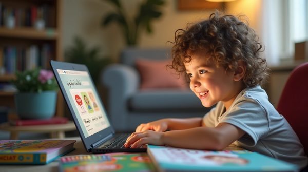Des cours d'arabe enfant : un apprentissage ludique en ligne